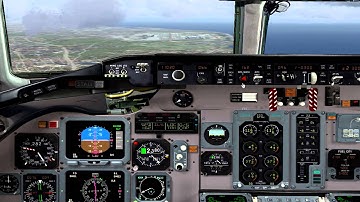 FS2004 MD-82 Flight from Zurich (LSZH) to Barcelona (LEBL)