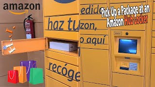 Pick Up a Package at an Amazon Hub Locker 2021