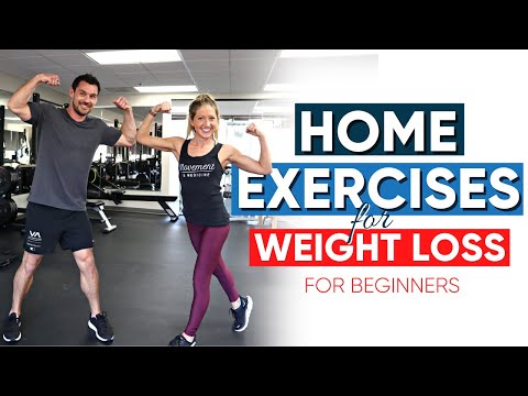 Best home exercises for weight loss for beginners (LOW IMPACT 15 MIN FOLLOW ALONG)