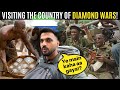 Traveling to the country of diamond mines 