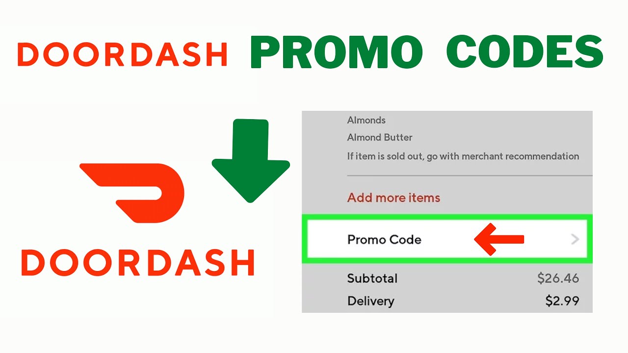 doordash promo code I doordash promo code 2022 I doordash coupon code