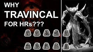 Why TRAVINCAL is THE BEST for High Rune farming? | Diablo 2 Math