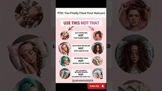 You Finally Fixed Your Haircare! 🌟 Ultimate Hair Care Dos & Don'ts #hairgrowth #haircare #hair #tips