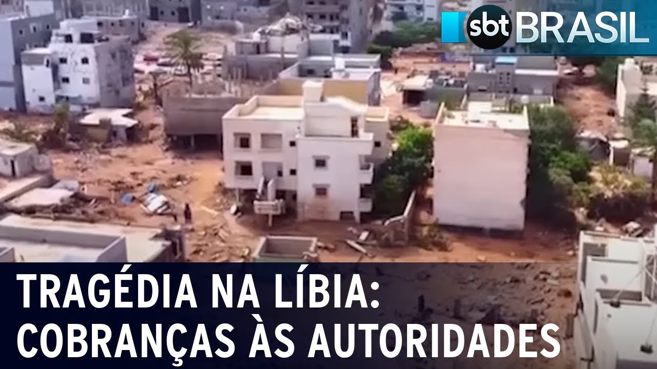 Líbia investiga se tragédia foi agravada por falhas humanas | SBT Brasil (15/09/23)
