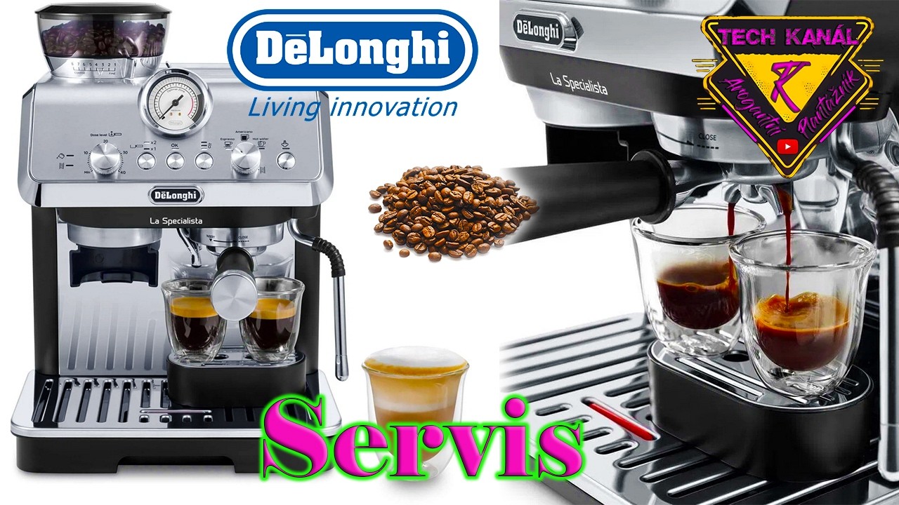 ☕Servis De'Longhi La Specialista Arte EC 9155 MB❗proč ho neopravili❓