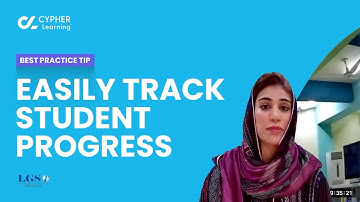 LGSi, CYPHER LMS tips, Easily track student progress