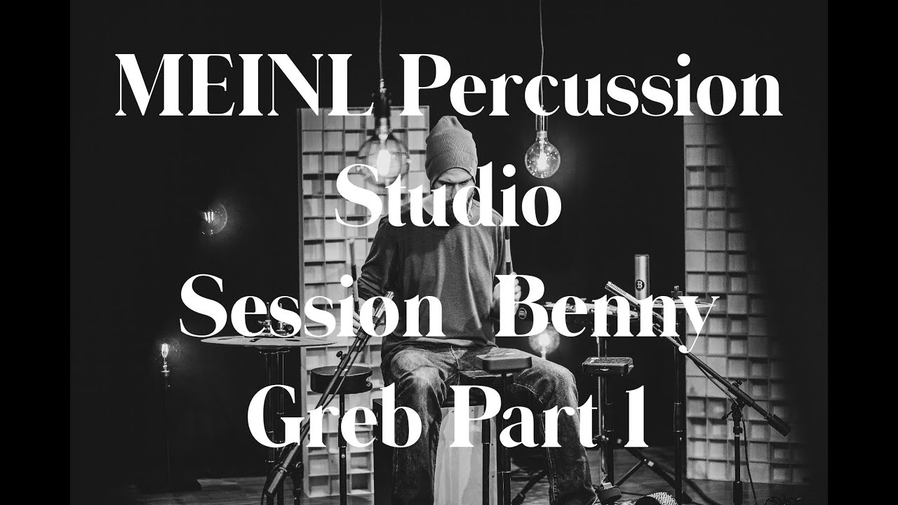 MEINL Percussion Studio Session - Benny Greb - Part 1