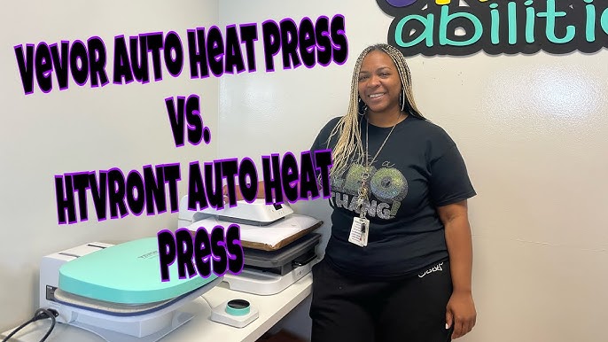 Cricut AutoPress vs. Vevor Auto Heat Press  Which Heat Press is Best for  Cricut and Sublimation? 