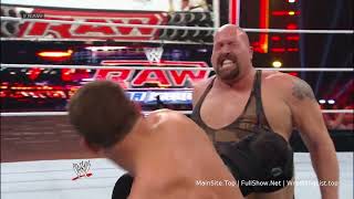 Big Show & The Great Khali vs Cody Rhodes & Alberto Del Rio Raw April 23 2012 Part 2