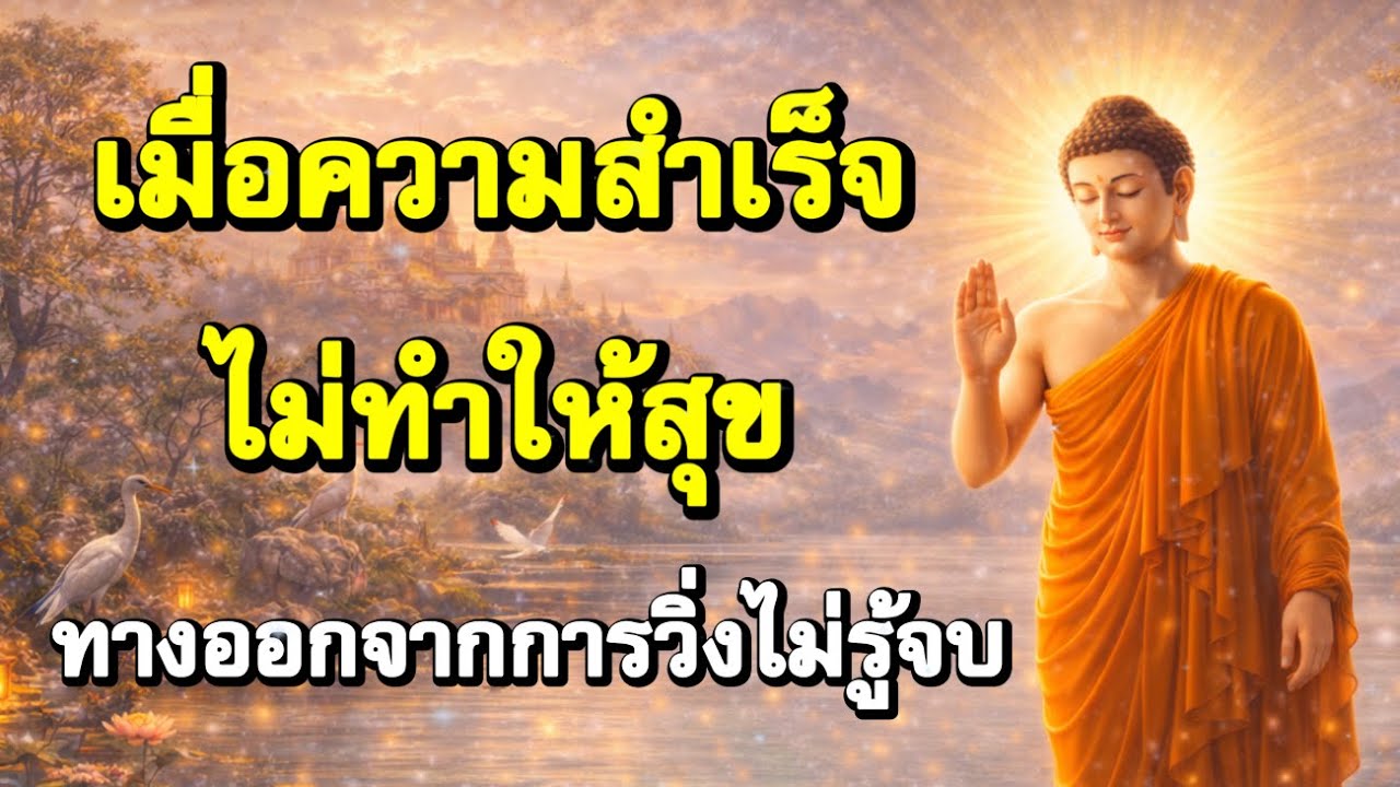 เมื่อความสำเร็จไม่ทำให้สุข | ฟังธรรมก่อนนอน | Ep.35