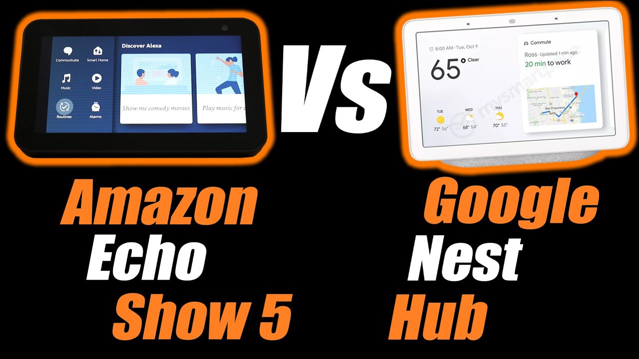 amazon echo show 2nd generation vs google home hub