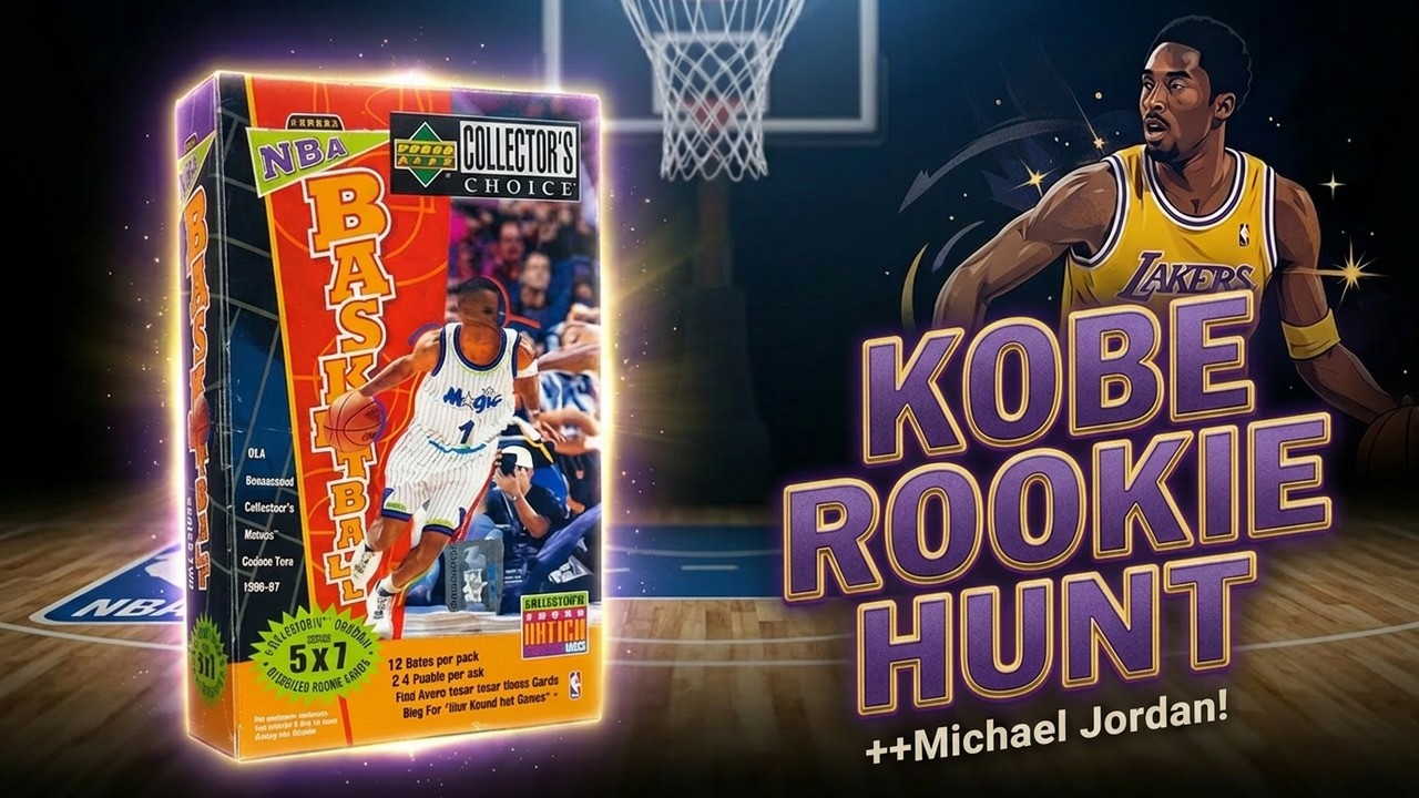 1996-97 Collectors Choice Hobby Box | Hunting Kobe Rookie Cards