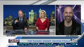 Chris Daughtry speaks to Q13 News after The Masked Singer finale