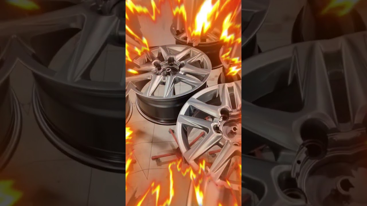 Алюмохром на диски Тойота. 