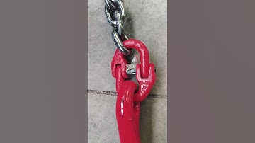 Do you like sling rigging? #rigging #sling #chain #hook