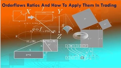 Orderflows ratios and how to apply them in trading