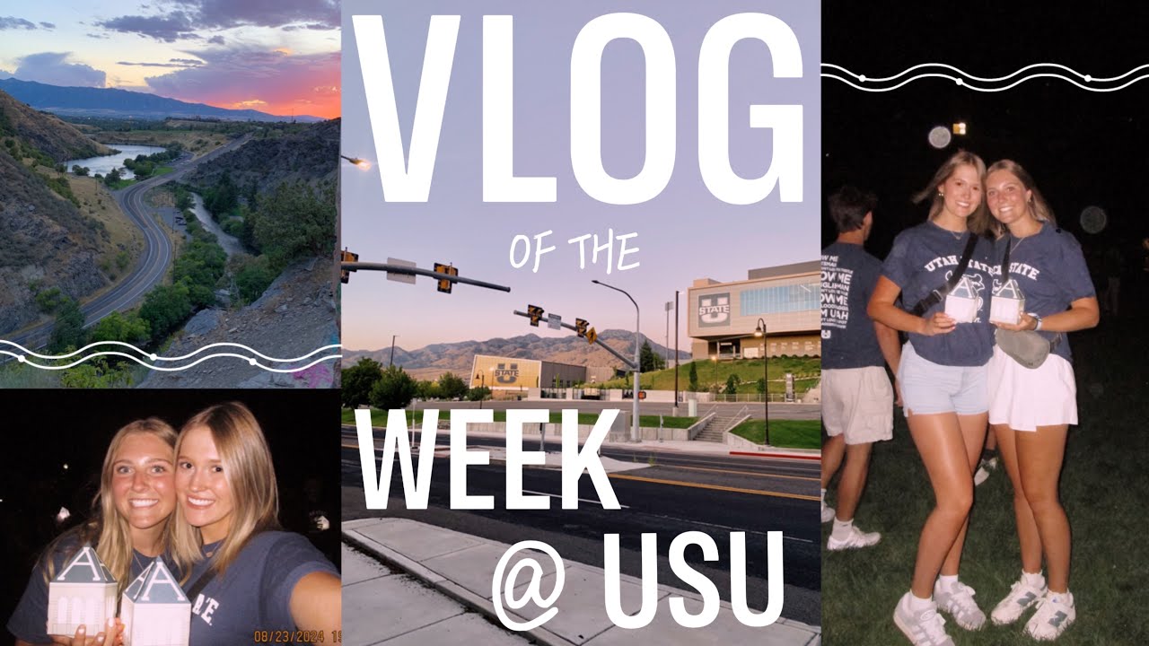 College Orientation Week @ USU | freshman year vlog