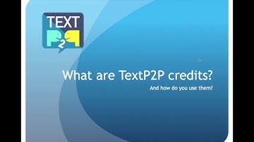 TextP2P Credits for Sprint Customers