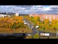 Осень в городе. Autumn in Siberia. September. 1080 HD