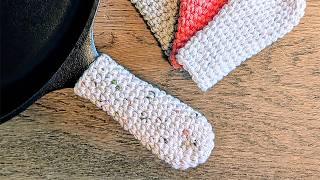 Cast Iron Skillet Handle Cover Crochet Pattern