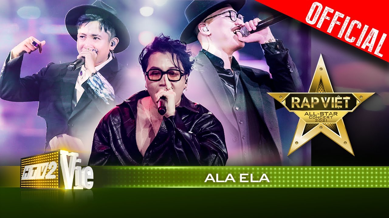 ⁣Live concert: ALA ELA - Karik, GDucky, Ricky Star | Rap Việt All-Star 2021