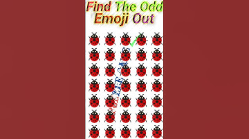 Memory Test 🥸 || Find The Odd Emoji Out || Emoji Puzzle Quiz || part 26 ||  #quiztime #shorts