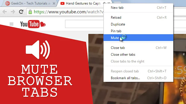 Mute Individual Browser Tabs Sound in Chrome, Safari, and Firefox