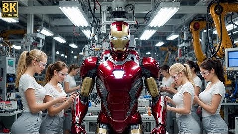 Visiting the factory and the production process of the world’s largest Iron Man model.