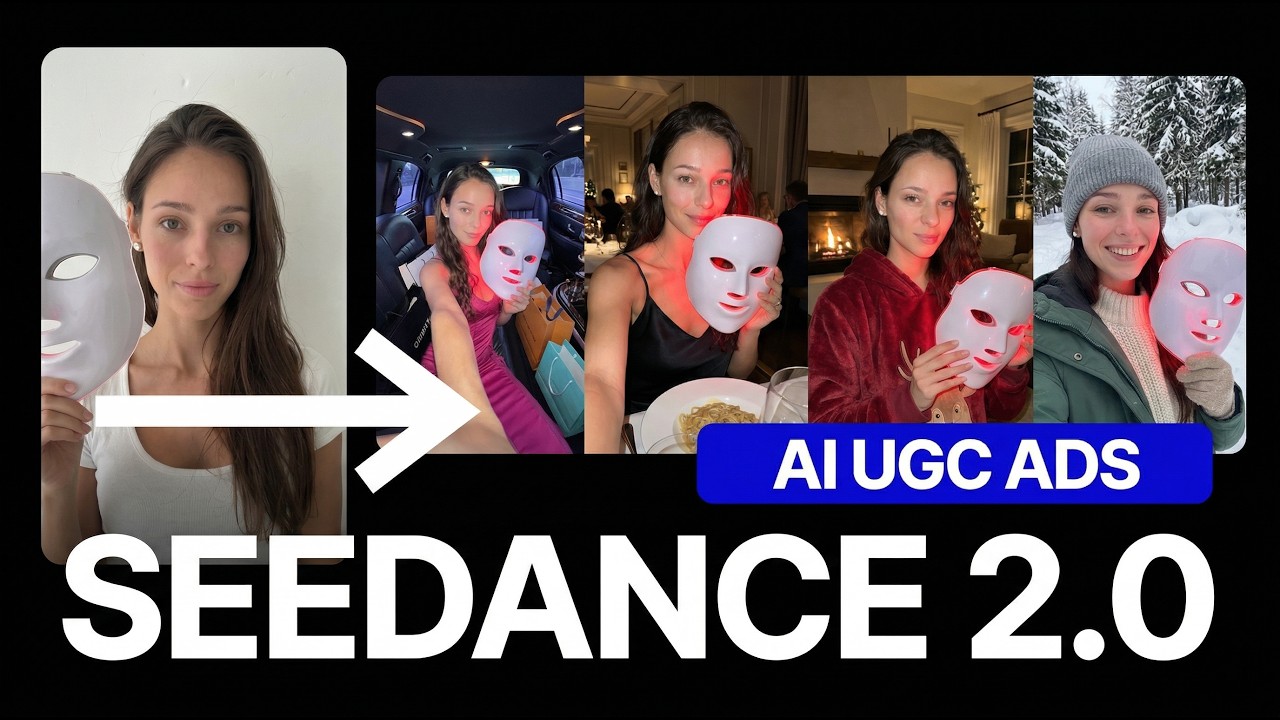 How To Make AI UGC Ads With SEEDANCE 2.0 (Full Tutorial) - YouTube