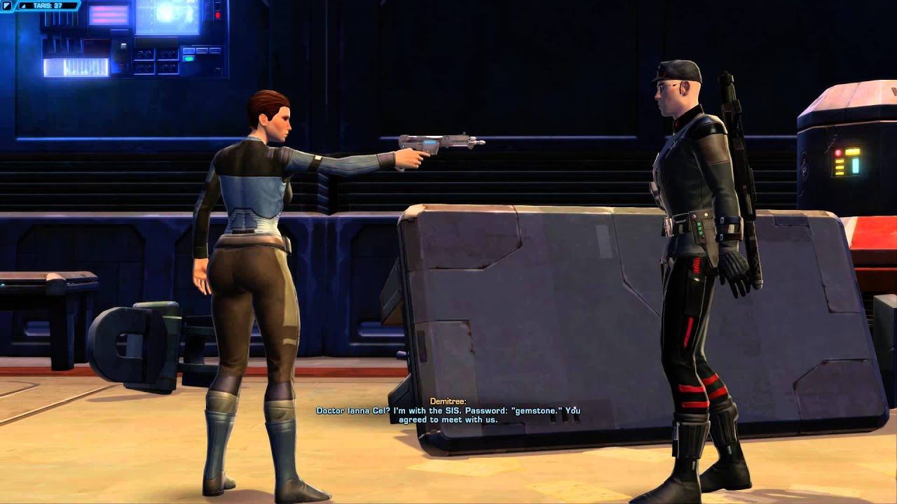 Cipher Nine meets Doctor Ianna Cel