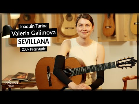 Valeria Galimova plays Sevillana 💃 by Joaquin Turina on a 2009 Petar Antic Classical Guitar