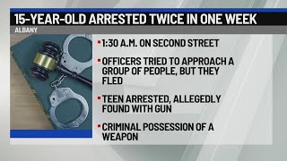15-year-old arrested twice in one week