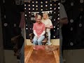 Shaving head due to cancer.
