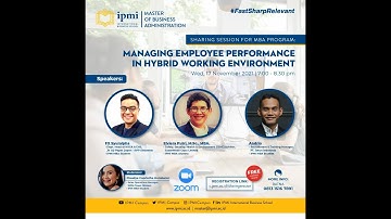 MBA Sharing Session - Managing Employee Performance in Hybrid Working Environment