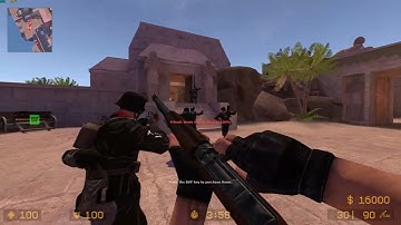 M1 Carbine Long Mag  |  CS Source Mod Gameplay (Galil)