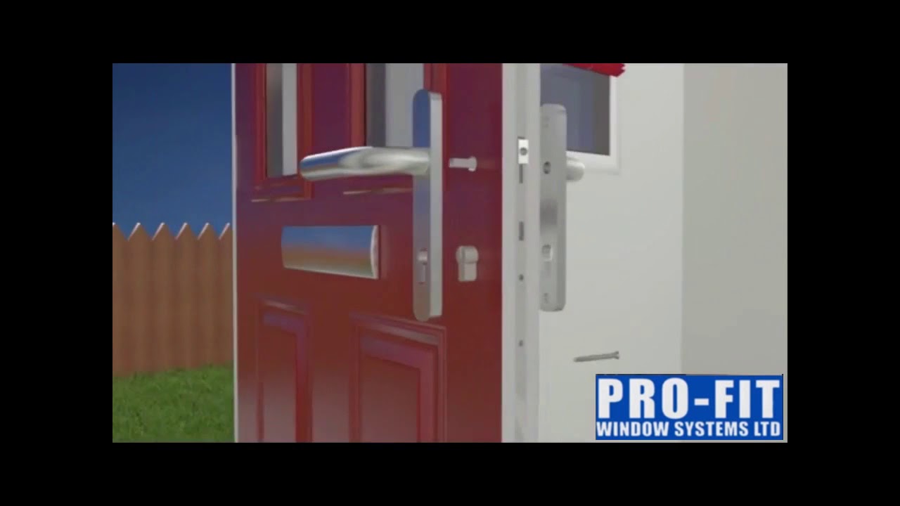Change a door handle - YouTube