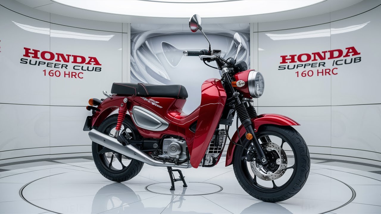 2026 Honda Super Cub 160 HRC FINALLY REVEALED – A Legend Reborn