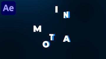 3D Flip Text-animatie in After Effects - After Effects-zelfstudie | Geen plug-ins