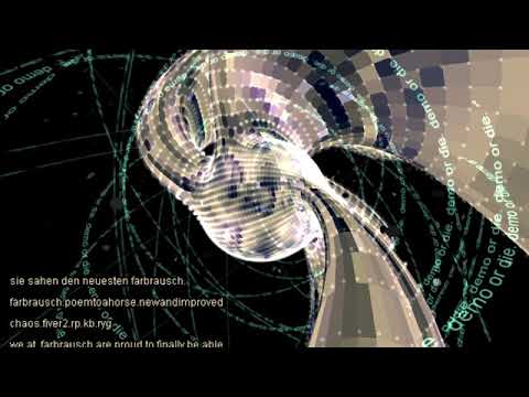 Farbrausch - Fr-019: Poem to a Horse (2002) demoscene 64k intro 2160p60 retro PC