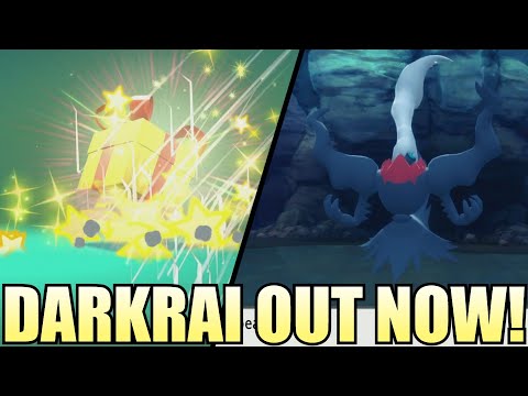 *LIMITED TIME* Darkrai Event Mystery Gift NOW in Pokemon Brilliant Diamond Shining Pearl