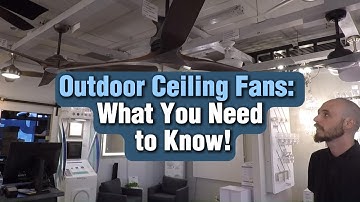 OUTDOOR Ceiling FANS What You NEED to Know!