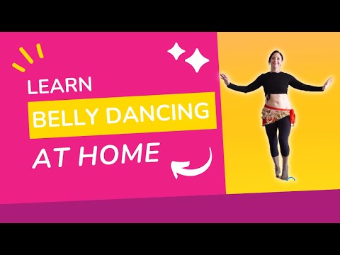 Learn Belly Dance At Home- Your First Beginner Routine!