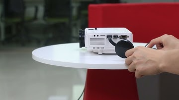 How to connect projector to iPhone through Wireless HDMI adapter