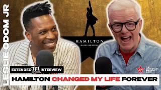 Hamilton Changed My Life Forever' - Leslie Odom Jr on Returning as Aaron Burr in the West End