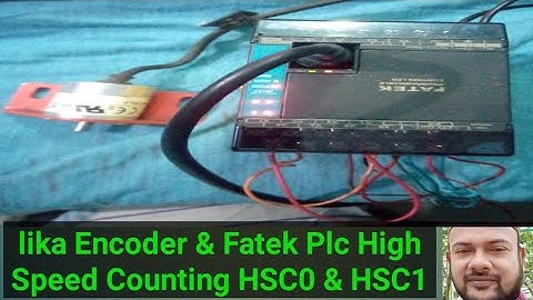 lika Encoder & Fatek Plc High Speed Counting HSC0 & HSC1