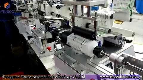 FK616 Semi Automatic  Hexagon Bottle  Labeling Machine