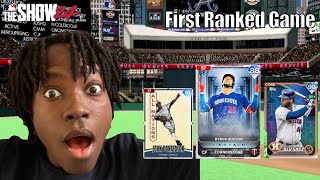 I CANT BELIEVE IN MY First Ranked Game THIS HAPPENED | Diamond Dynasty MLB The Show 24