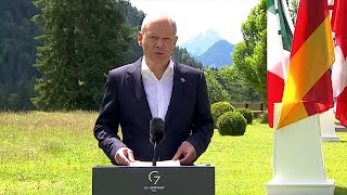 26.06.2022 - Olaf Scholz - G7 Germany: Krieg Russland/Ukraine u.a.