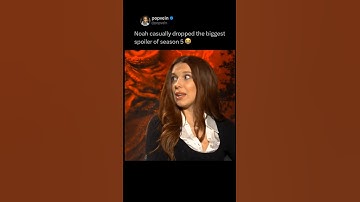 Noah schnapp casually dropped the biggest spoiler of Stranger Things season 5 😭