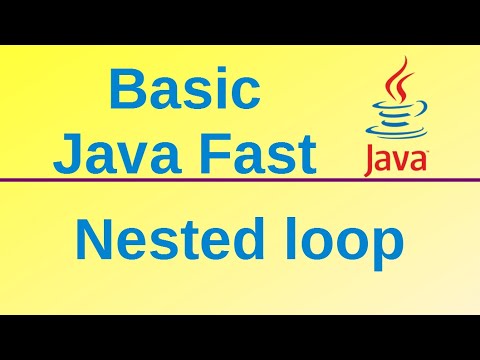 וִידֵאוֹ: כיצד פועלים Nested for Lops ב-Java?